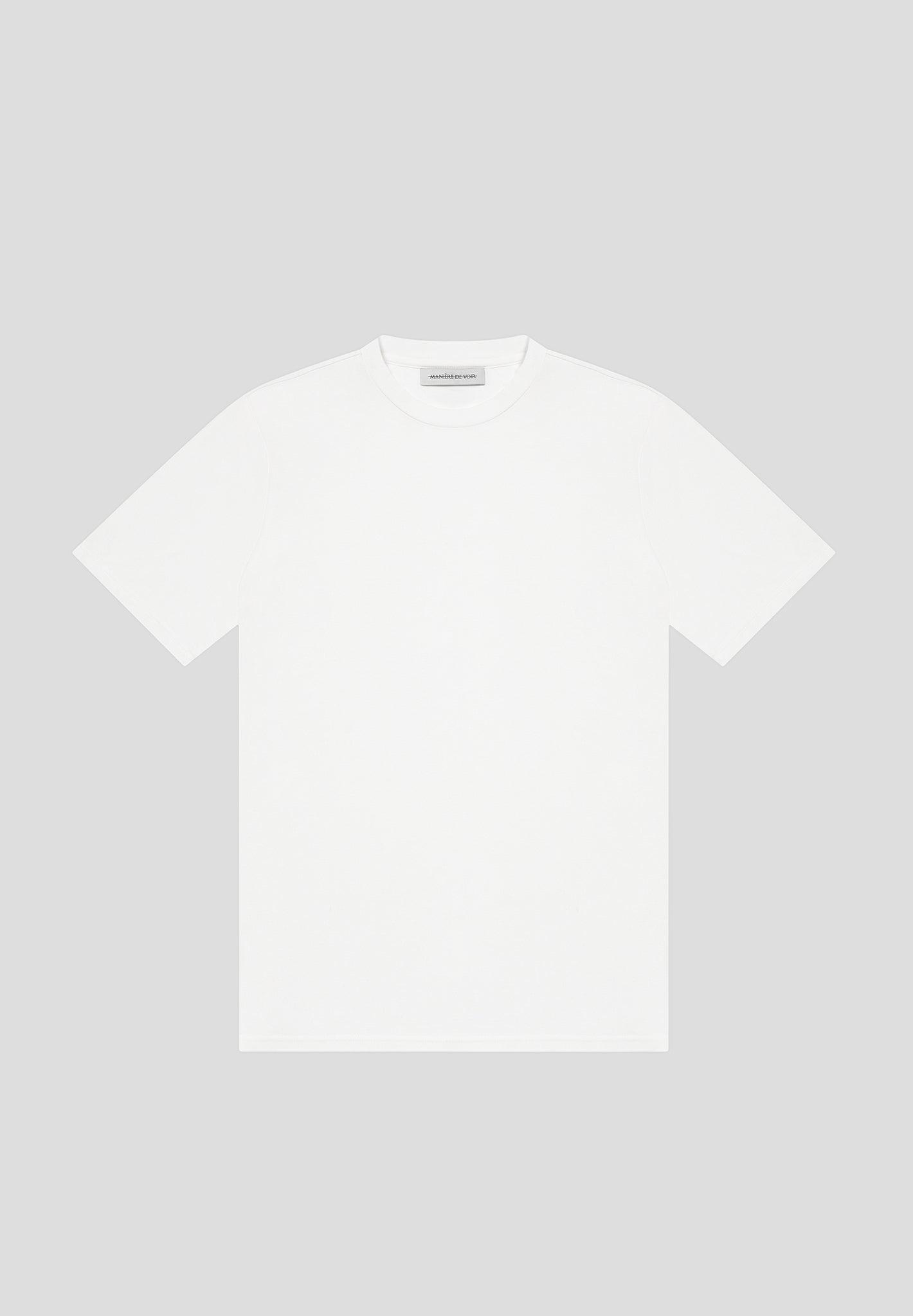 Éternel Fitted Luxe T-Shirt - White Male Product Image