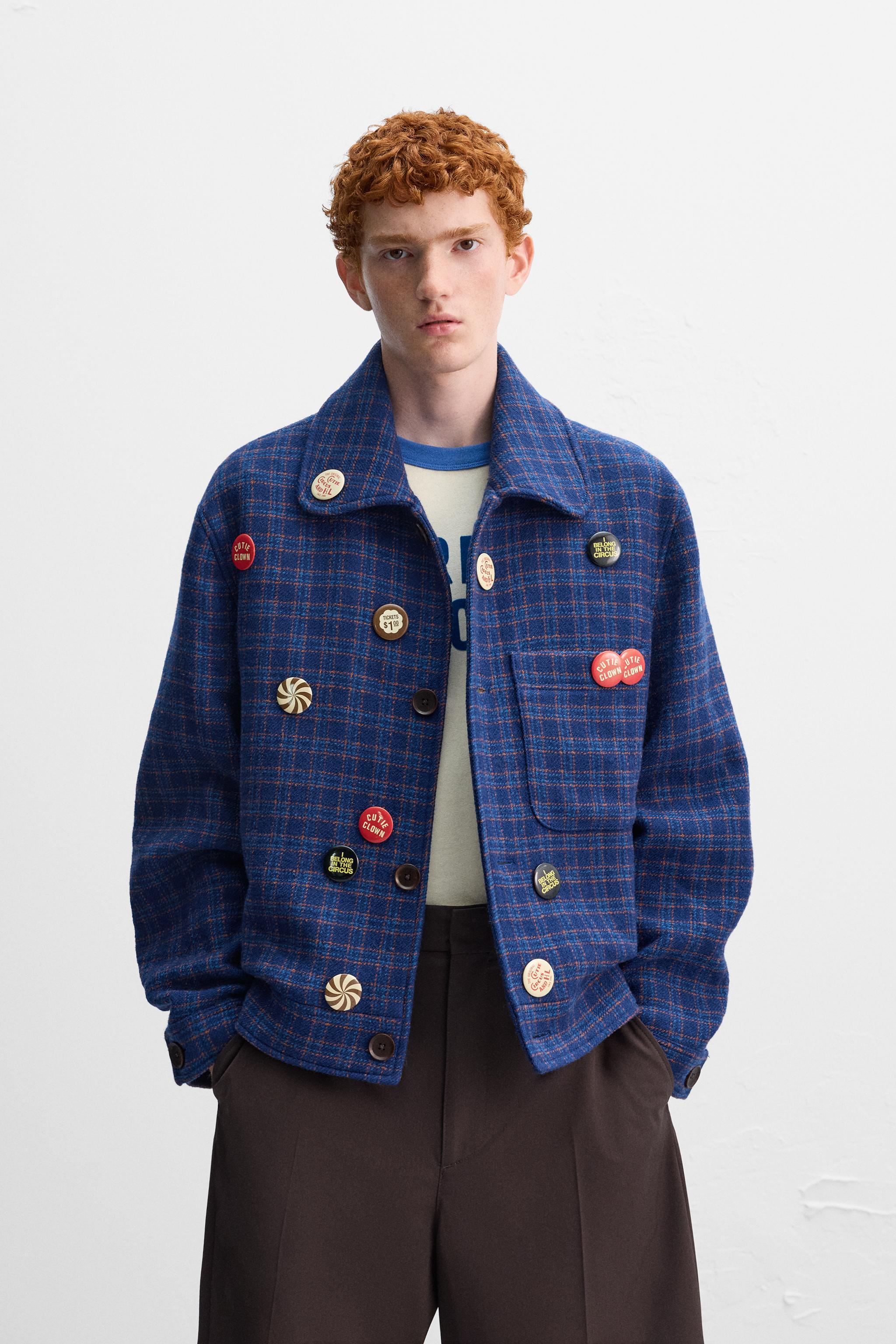 CHECKERED JACKET X HARRY LAMBERT Product Image