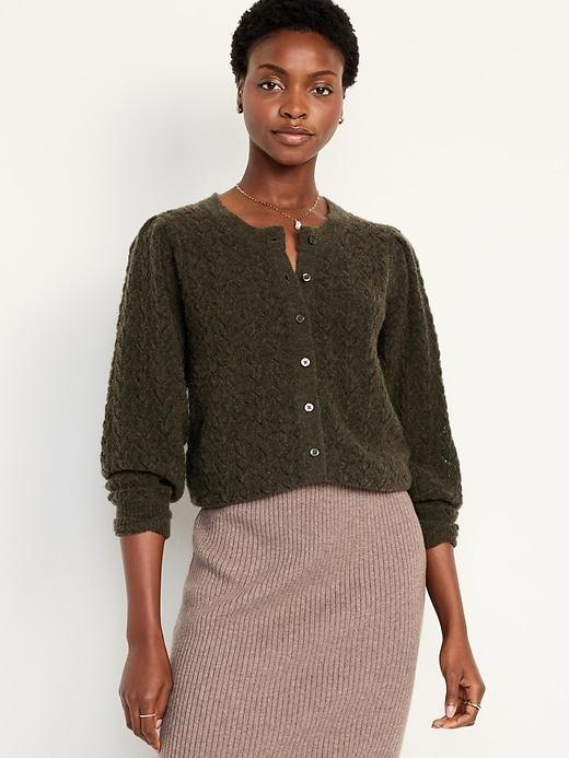 Pointelle Cardigan Product Image