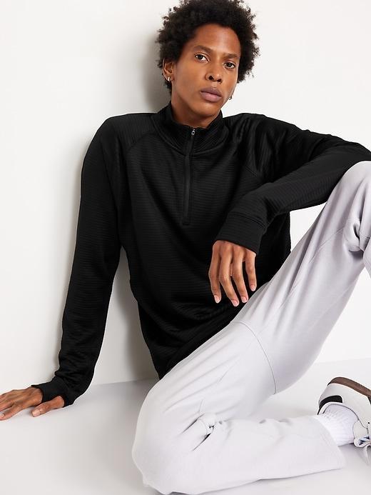 Go-Dry Cool Waffle Quarter Zip Product Image