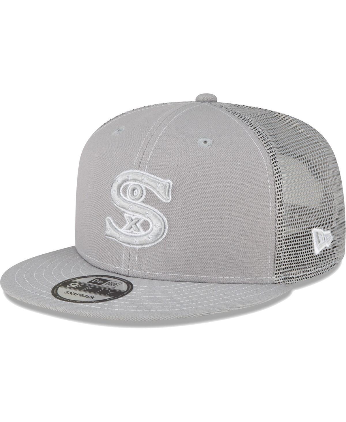 Mens New Era Gray Chicago White Sox 2023 On-Field Batting Practice 9FIFTY Snapback Hat Product Image