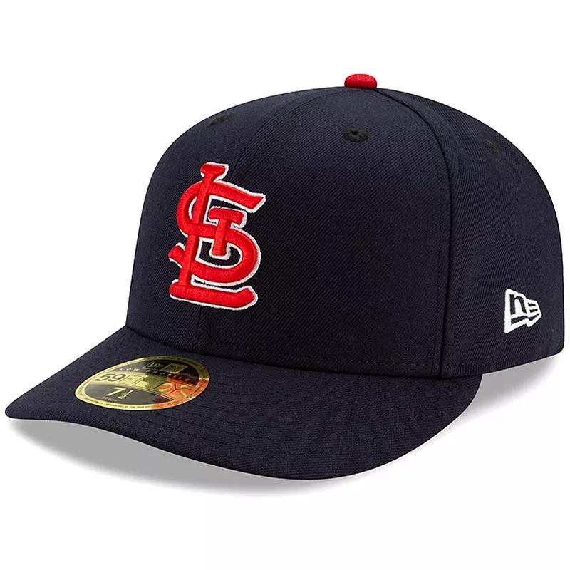 Mens New Era St. Louis Cardinals Alternate 2020 Authentic Collection On-Field Low Profile 59FIFTY Fitted Hat Blue Product Image