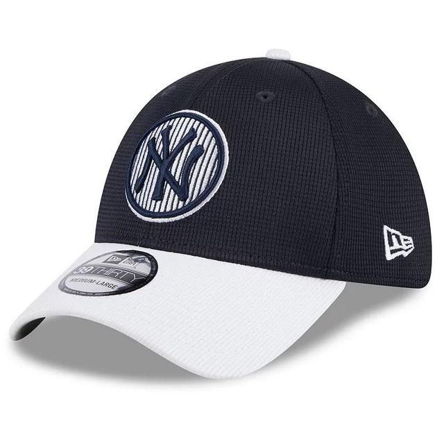 Mens New Era New York Yankees 2024 Batting Practice 39THIRTY Flex Hat Blue Product Image