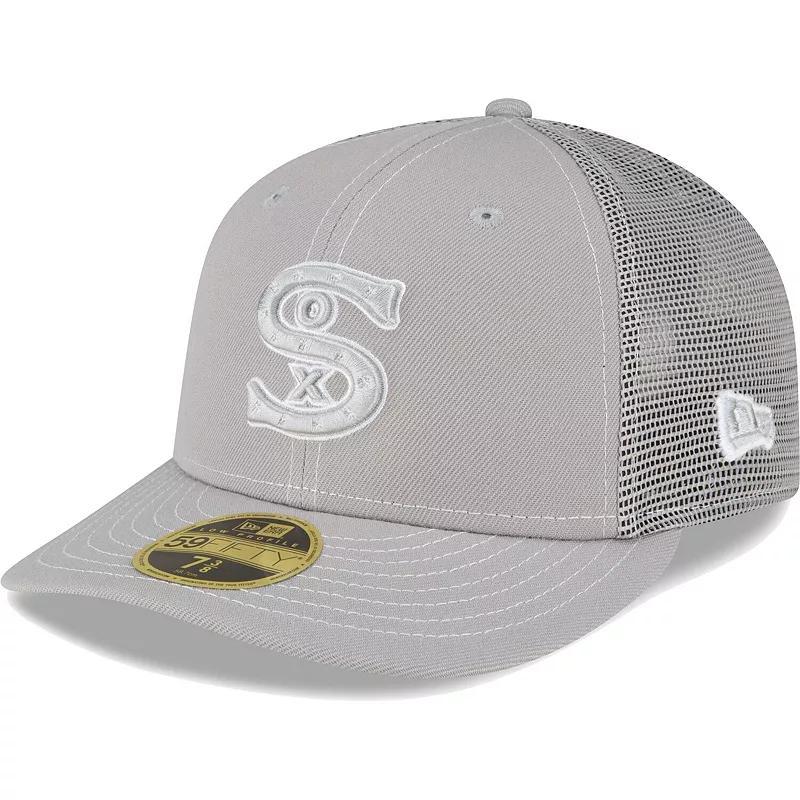 Mens New Era Gray Chicago White Sox 2023 On-Field Batting Practice Low Profile 59FIFTY Fitted Hat Product Image