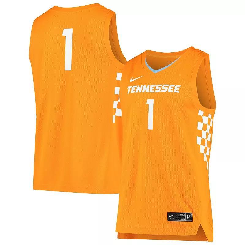 Unisex Nike #1 Tennessee Tennessee Volunteers Replica Basketball Jersey, Mens Product Image