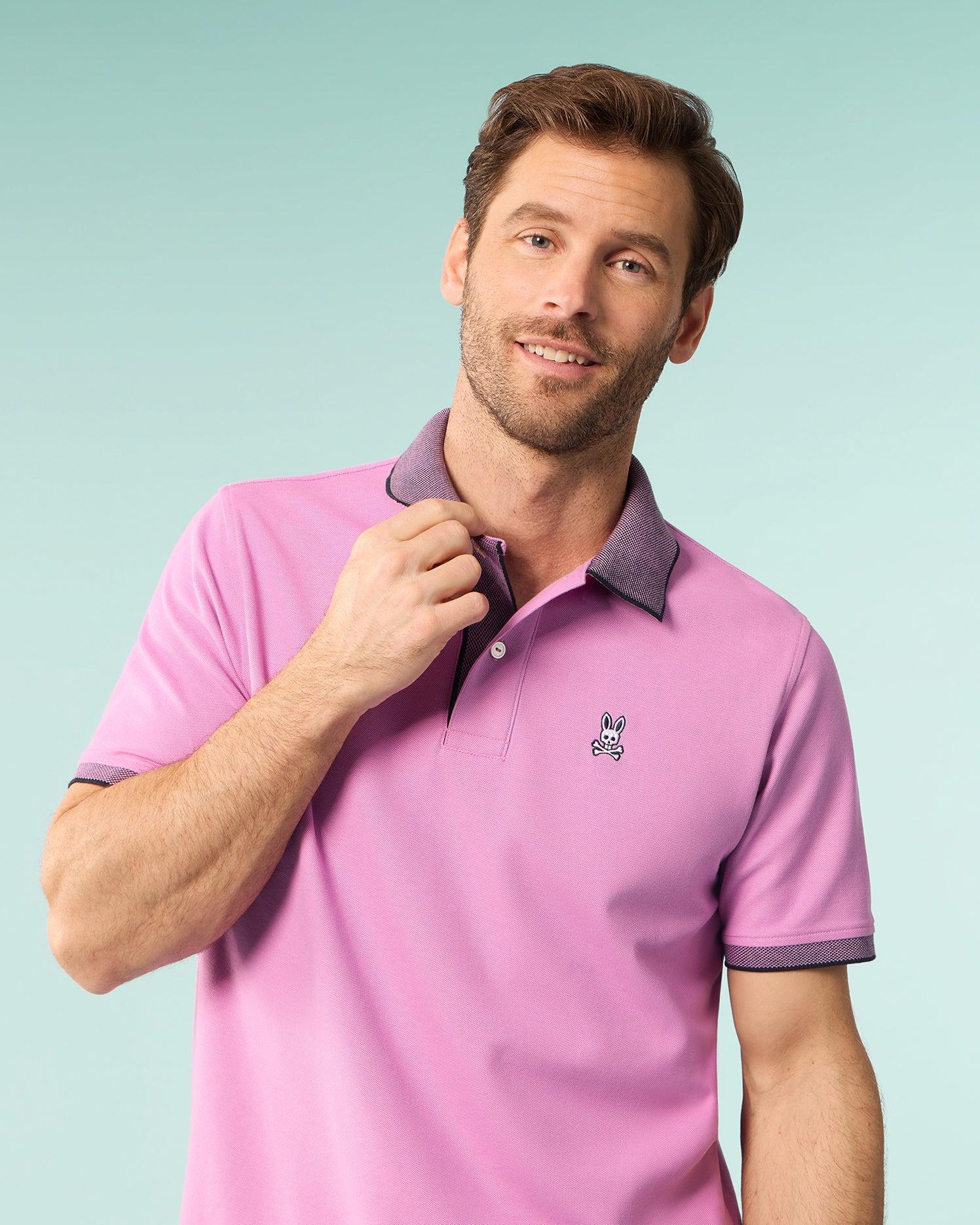 Psycho Bunny Mens Southport Pique Polo Shirt Product Image