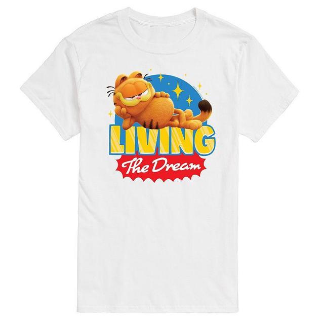 Mens Garfield The Movie Living The Dream Graphic Tee Product Image