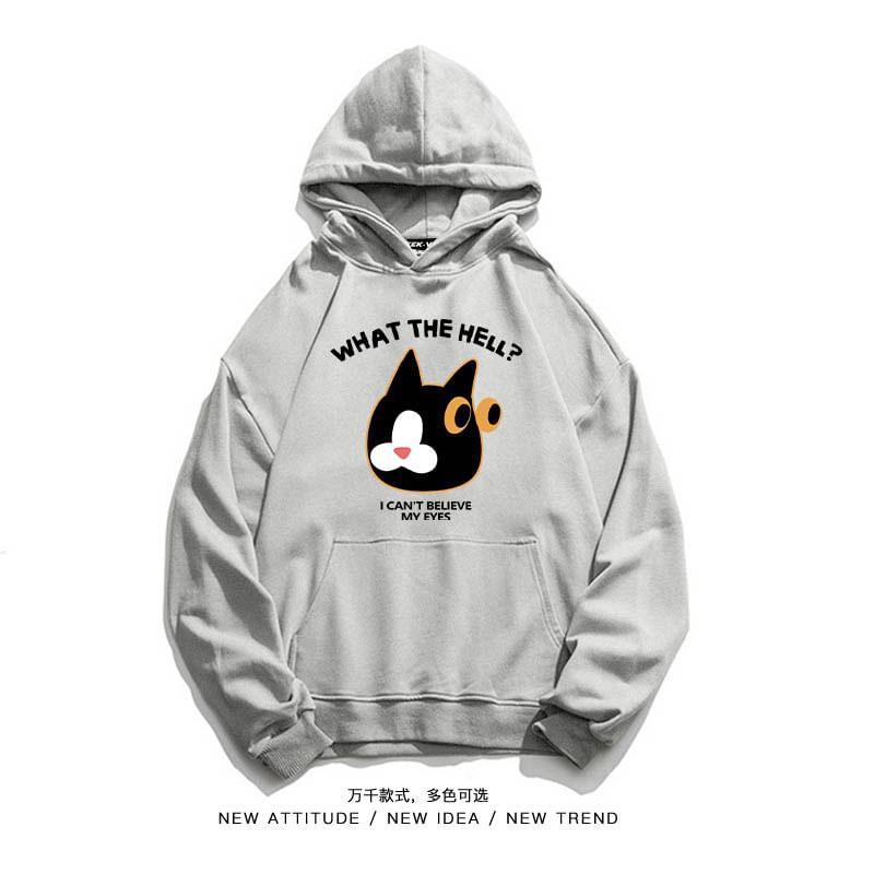 Cartoon Print Hoodie Product Image