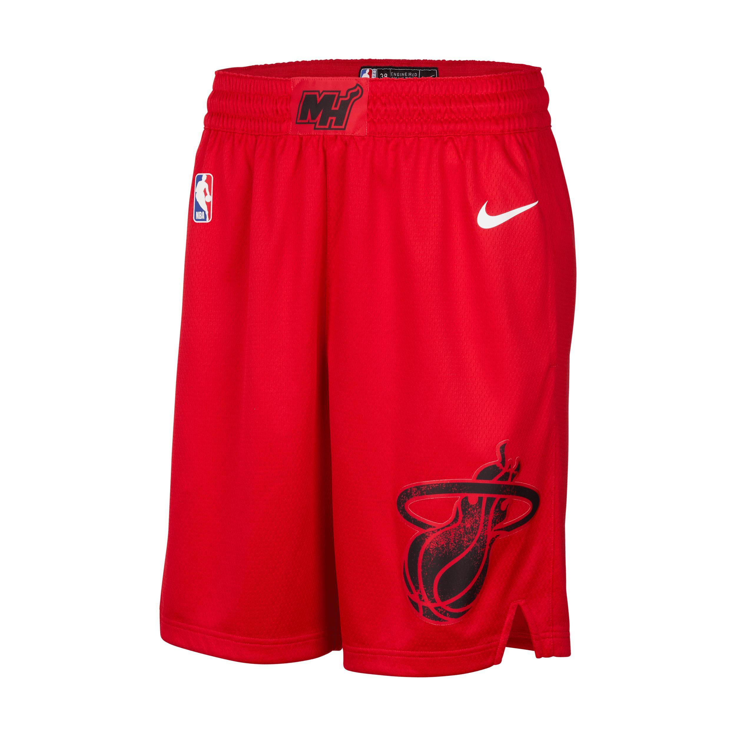 Miami Heat 2024/25 City Edition Nike Men's Dri-FIT NBA Swingman Shorts Product Image