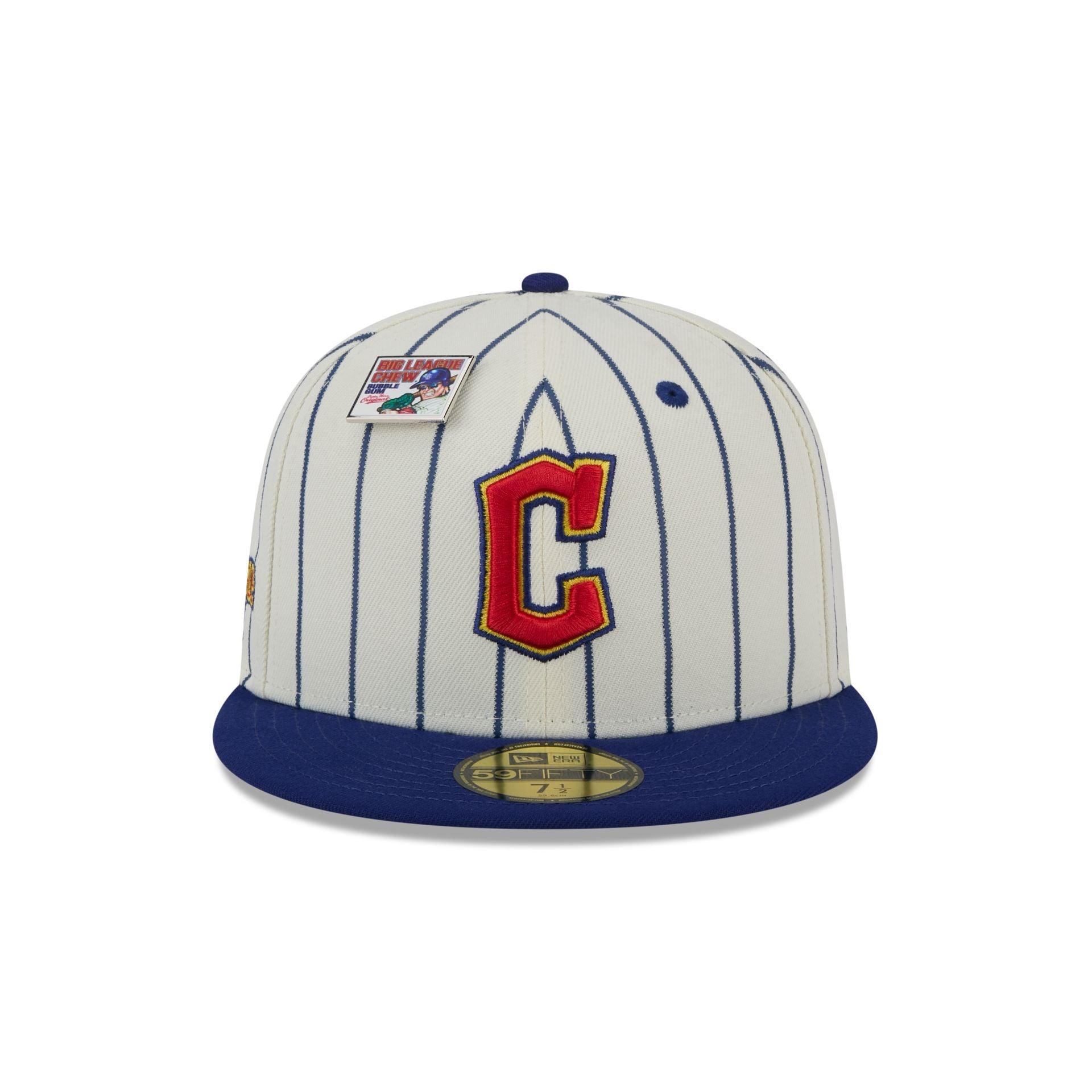 Big League Chew X Cleveland Guardians Pinstripe 59FIFTY Fitted Hat Male Product Image