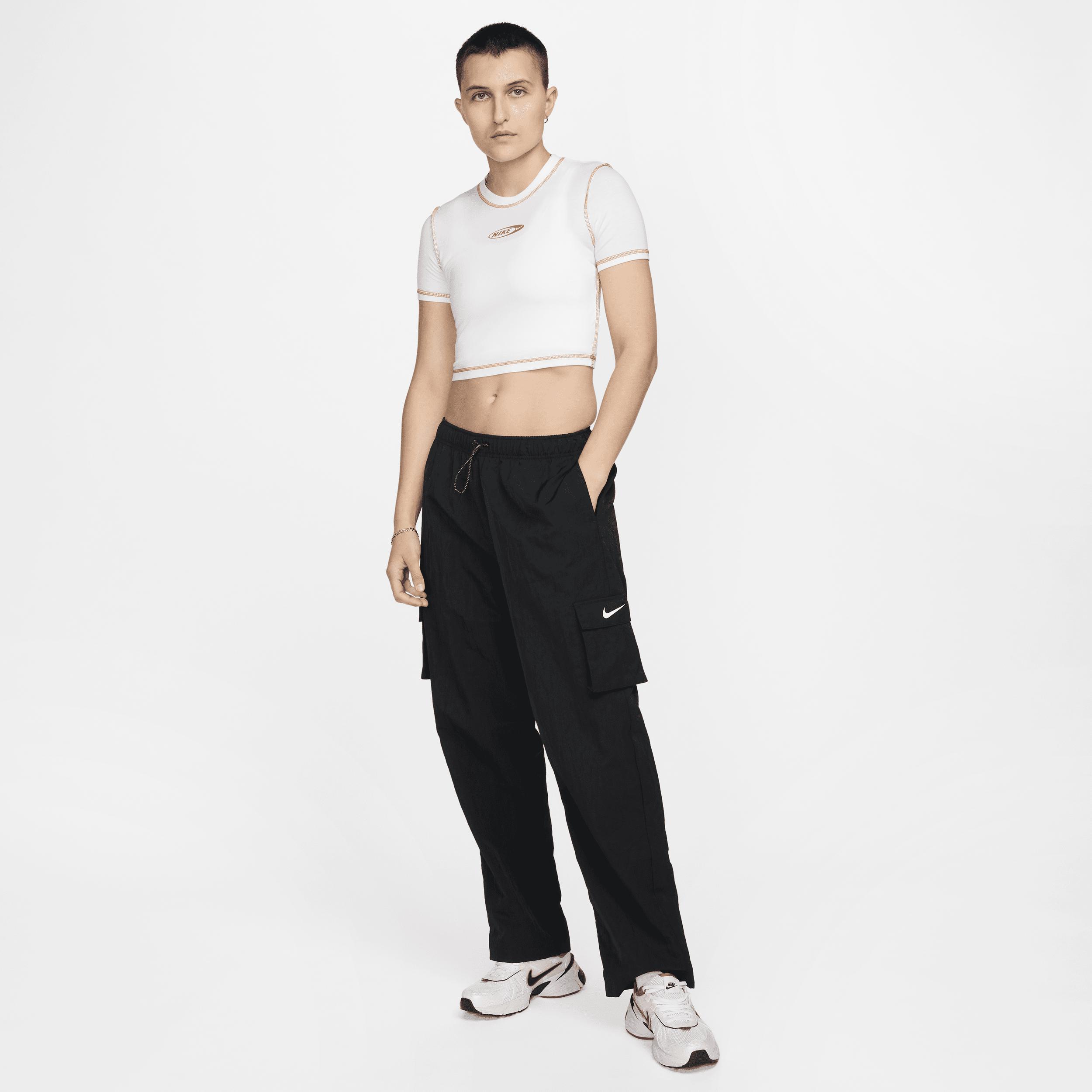 Women's Nike Sportswear Chill Knit Slim Cropped T-Shirt Product Image