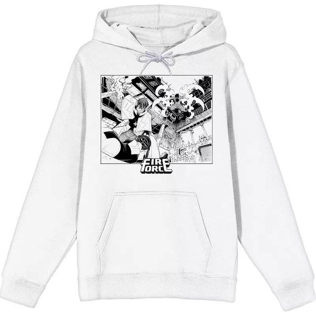 Mens Fire Force Manga Anime Graphic Hoodie Product Image