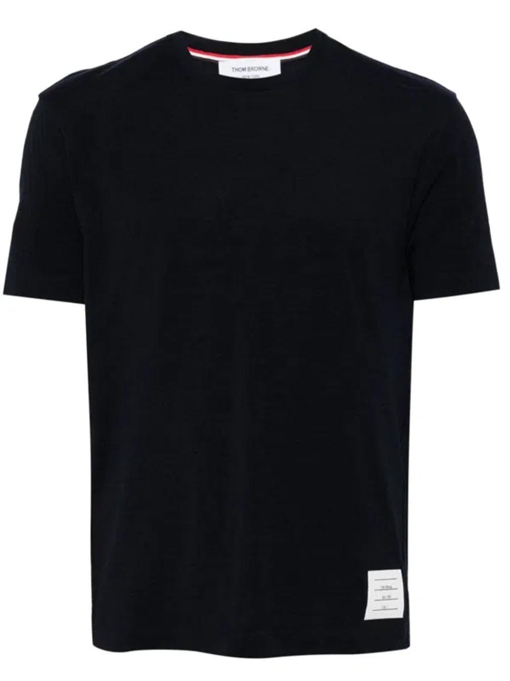 4-bar T-shirt In Blue Product Image