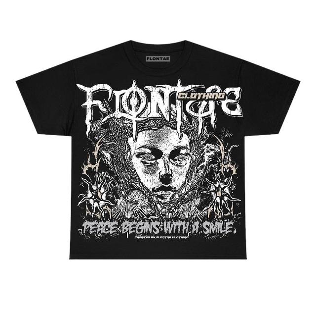 Reverse Metallic 5s Flontae T-Shirt Keep Peace Graphic Product Image