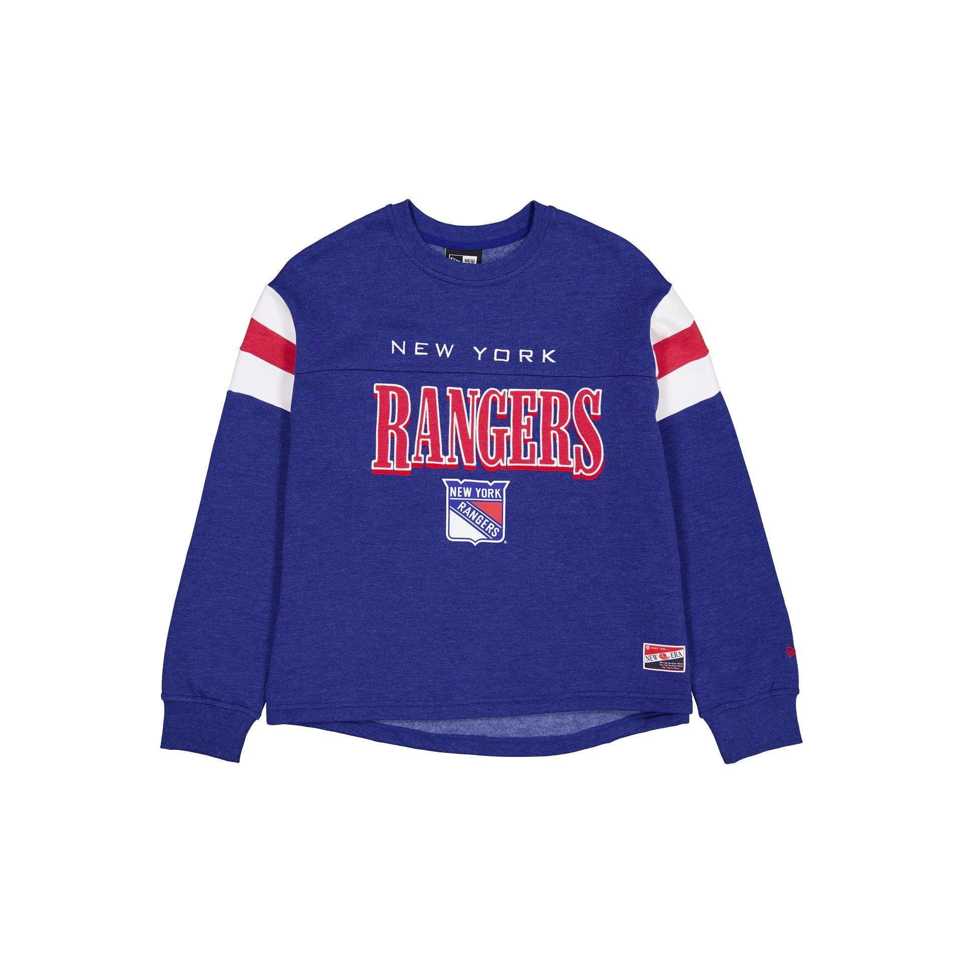 New York Rangers Throwback Women's Crewneck Female Product Image