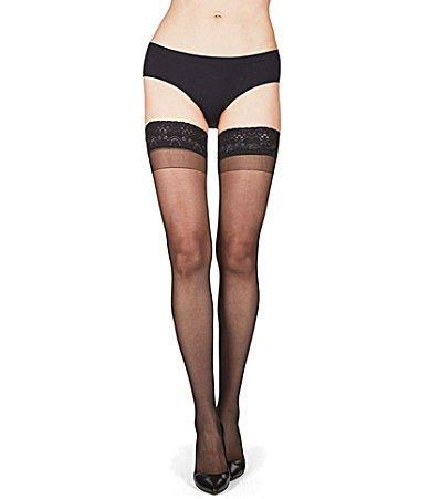 Memoi Crystal Lace Thigh High Stockings Product Image