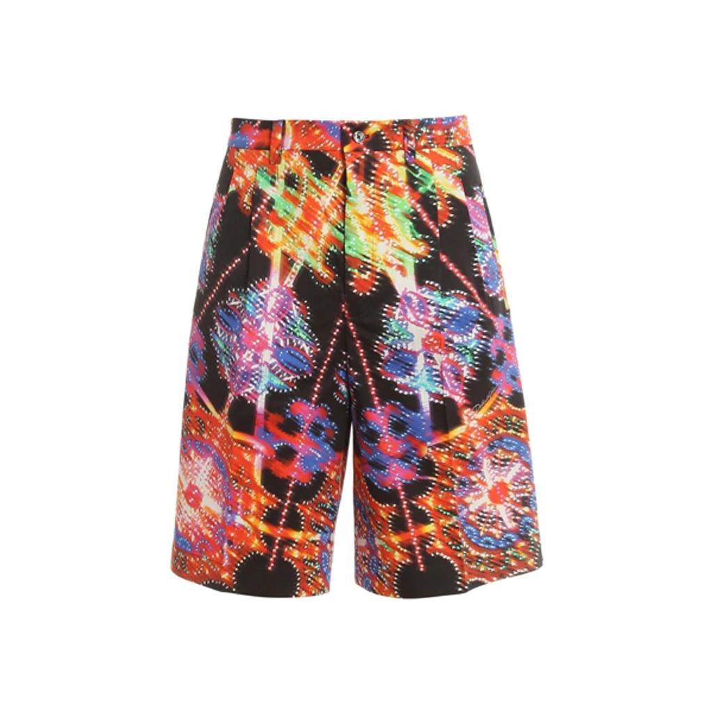 Printed Shorts In Multi Product Image