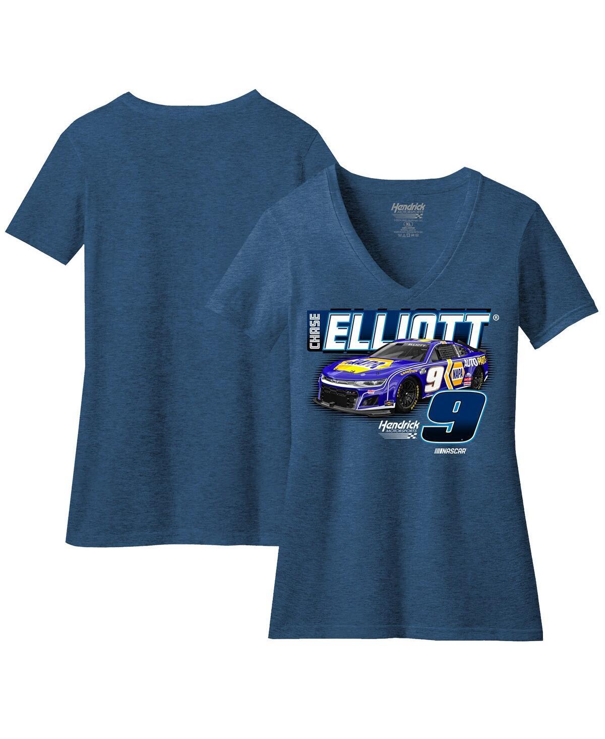 Womens Hendrick Motorsports Team Collection Royal Chase Elliott V-Neck T-shirt Product Image