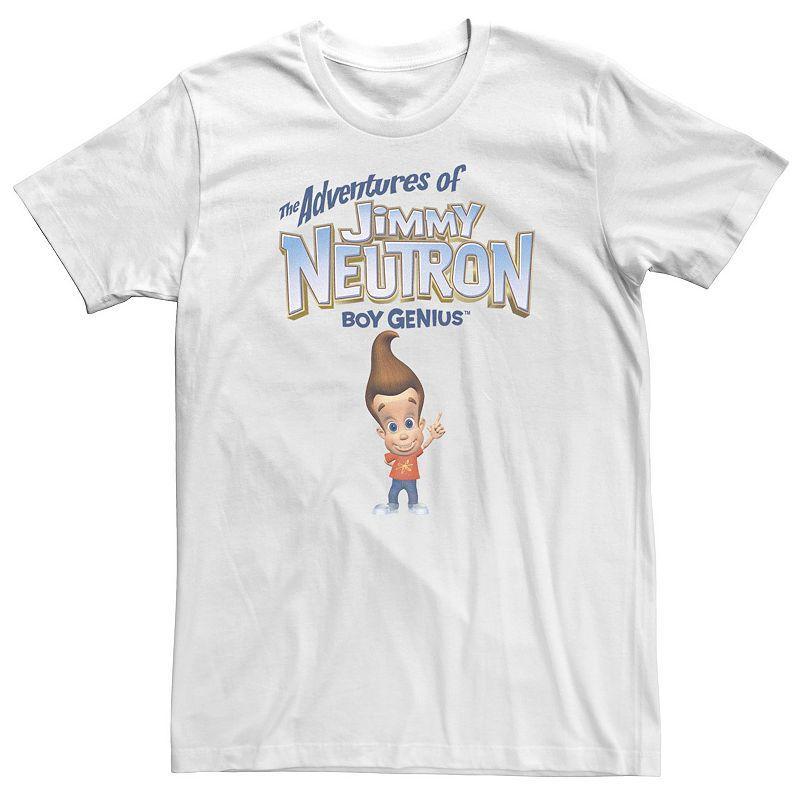 Mens Jimmy Neutron Title Logo Tee Product Image