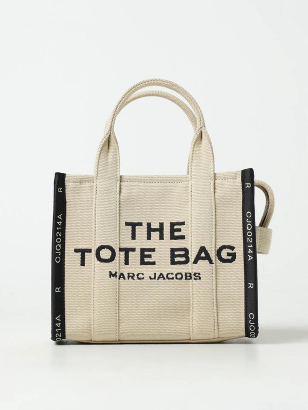 The Jacquard Mini Tote Bag In Warm Sand Product Image