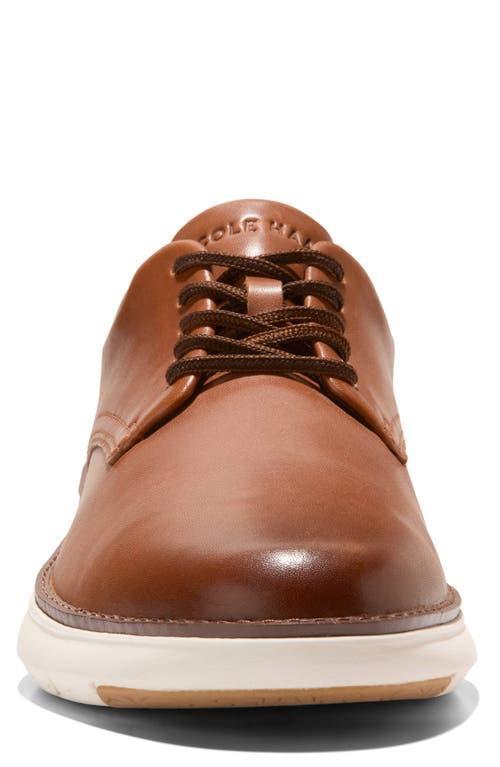 COLE HAAN Grand Remix Derby In British Tan/ivory Product Image