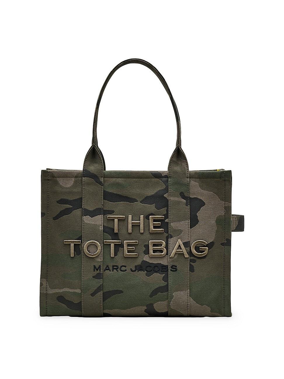 Womens The Camo Jacquard Large Tote Bag Product Image