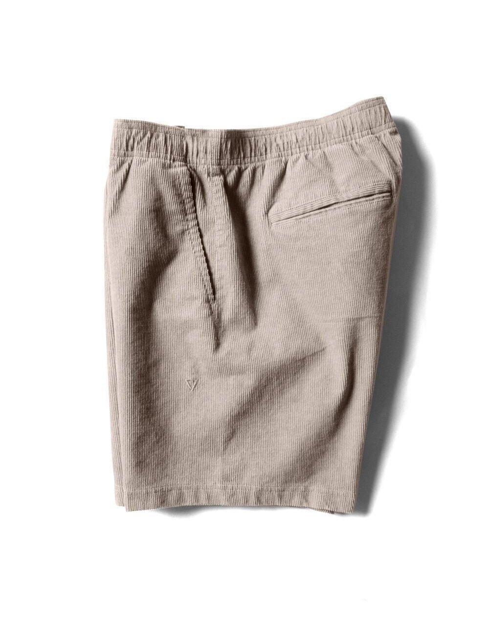 VISSLA No See Ums Mens Corduroy Elastic Waist Shorts Product Image