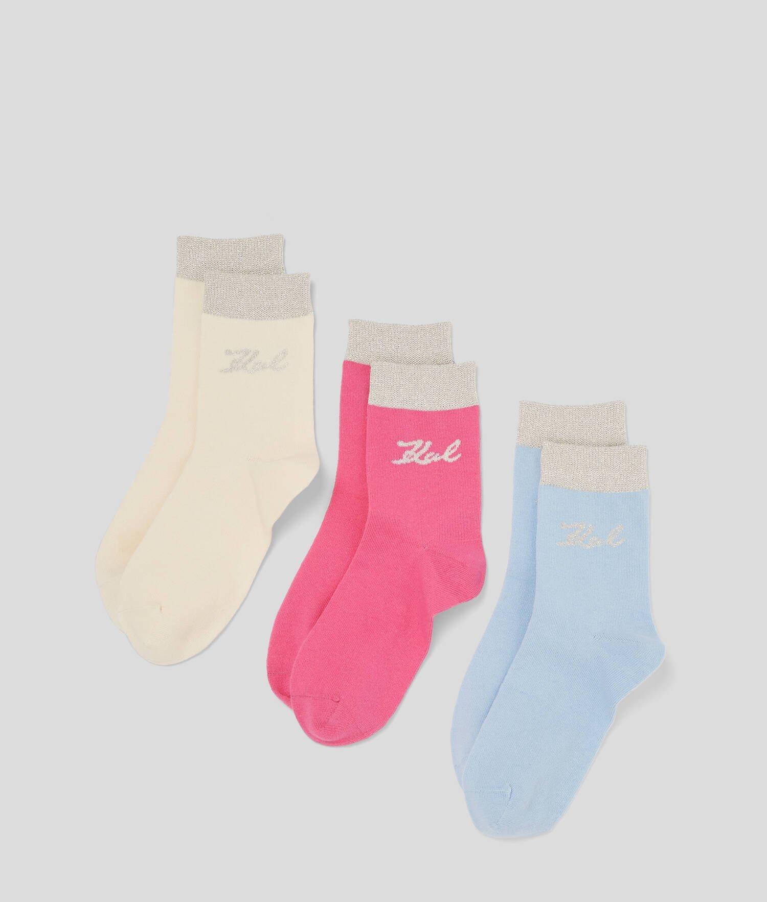 KARL SIGNATURE SOCKS – 3 PACK Product Image