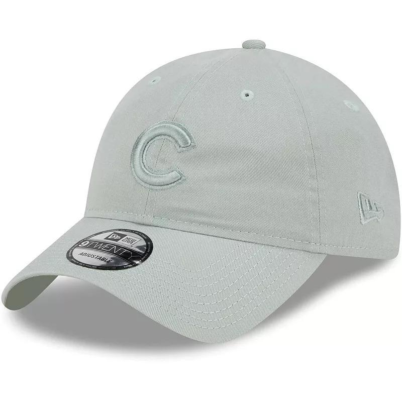 Mens New Era Green Chicago Cubs Color Pack 9TWENTY Adjustable Hat Product Image