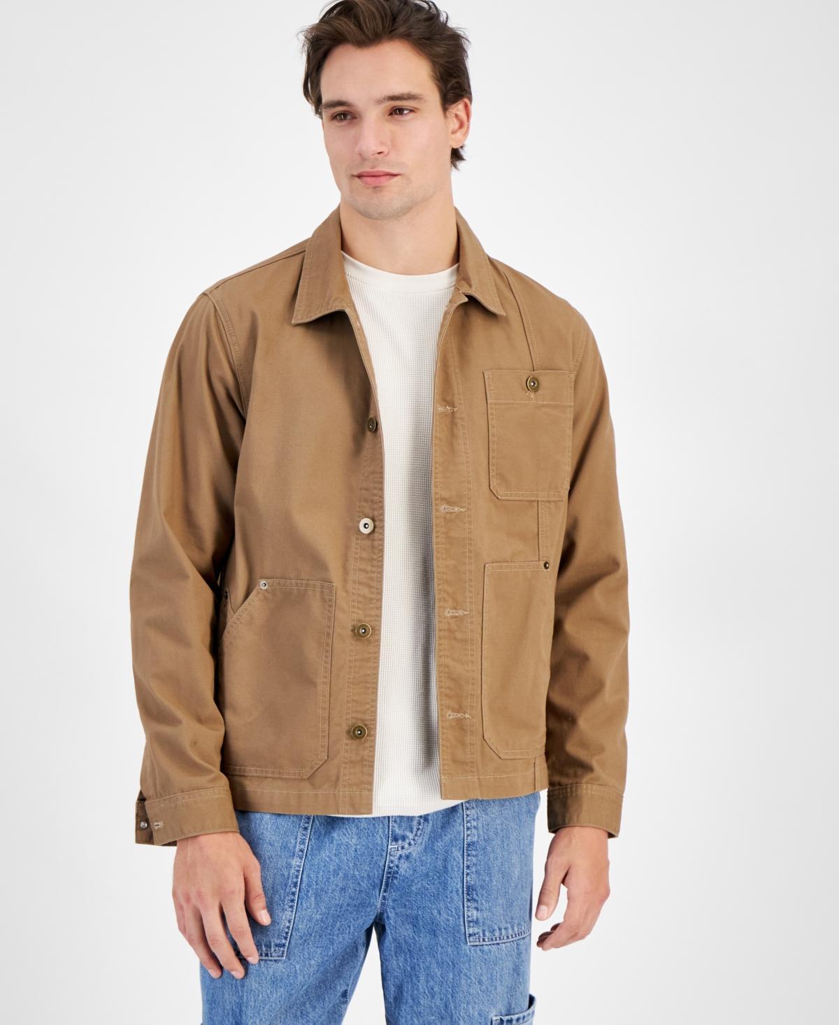 Sun + Stone Mens Christopher Regular-Fit Chore Jacket, Created for Macys product image