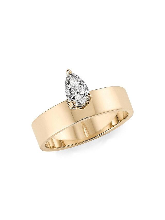 Womens Mega 14K Yellow Gold & 0.5 TCW Diamond Ring Product Image