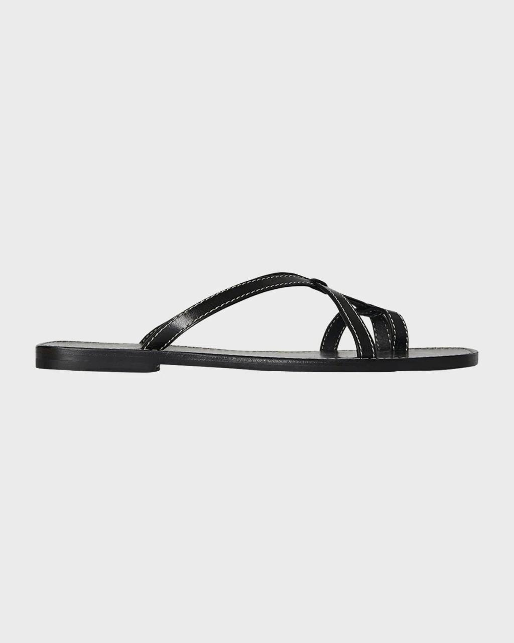 Womens Link Leather Sandals Product Image