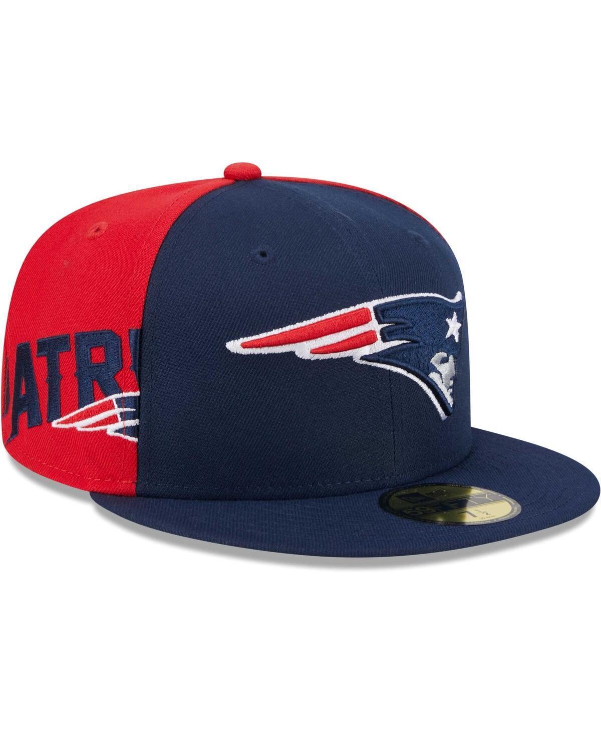 Mens New Era Navy New England Patriots Gameday 59FIFTY Fitted Hat Product Image