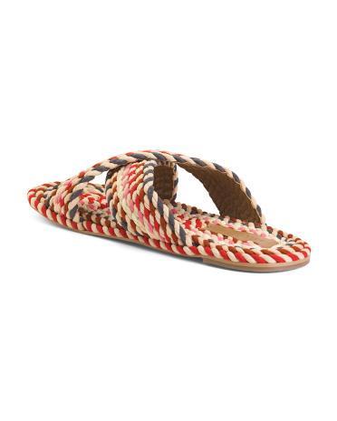 Woven Rope Slide Sandals for Women Product Image