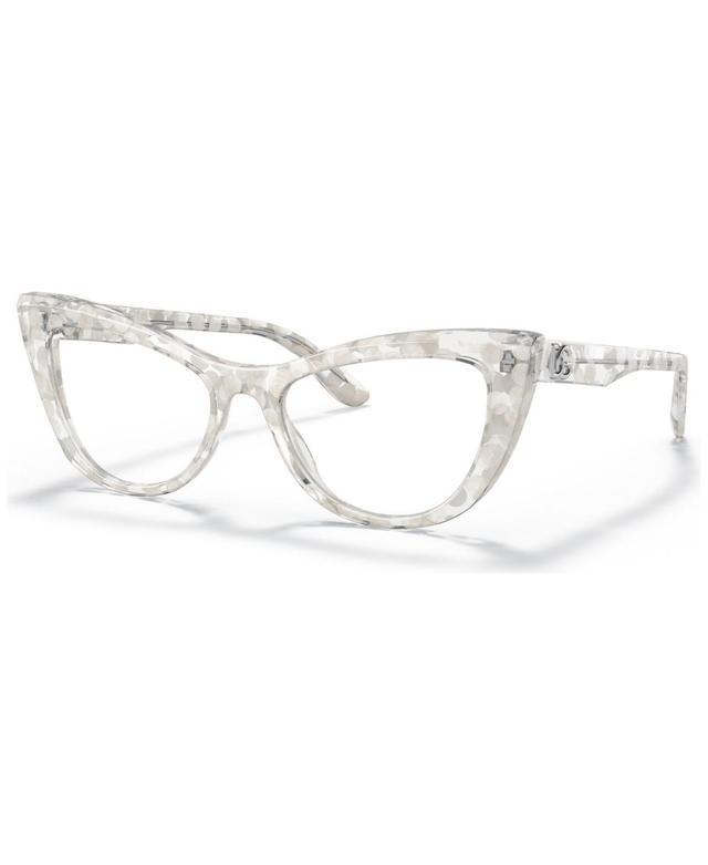 Dolce&Gabbana DG3354 Womens Cat Eye Eyeglasses - Black Product Image