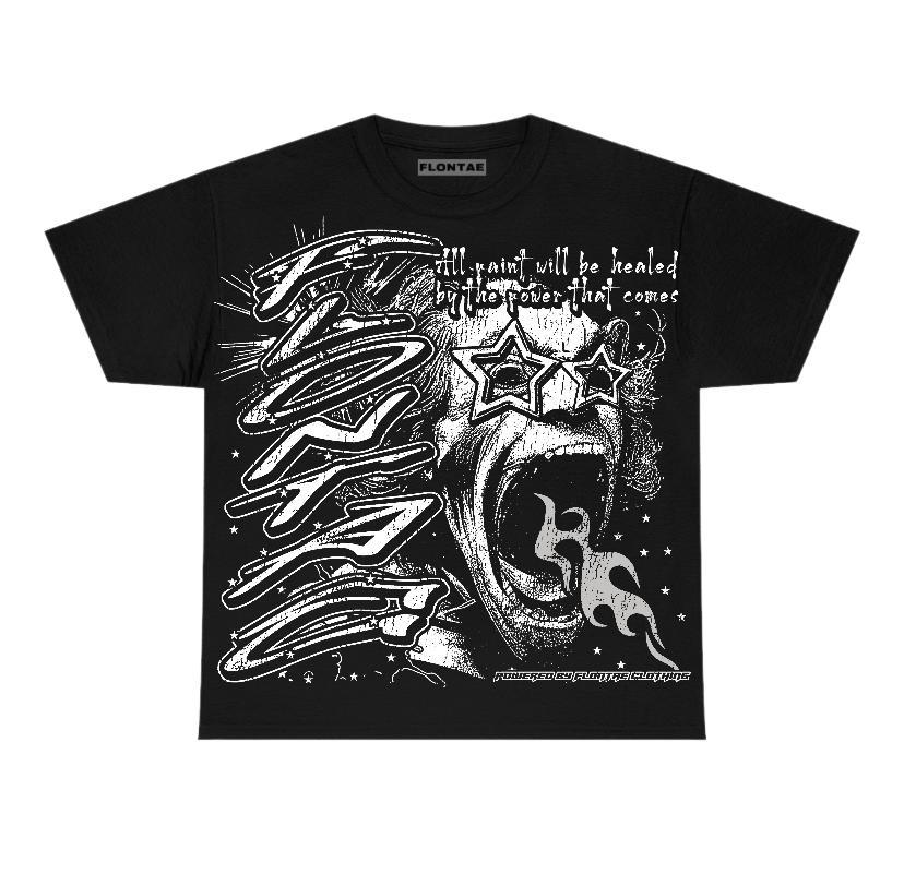 85 Metallic Black 1s Low Flontae T-Shirt Wonder Graphic Product Image