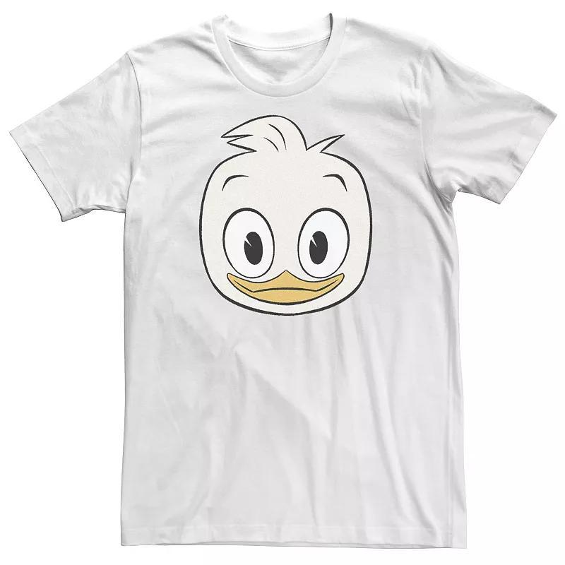 Big & Tall Disney DuckTales Dewey Big Face Tee, Mens Product Image