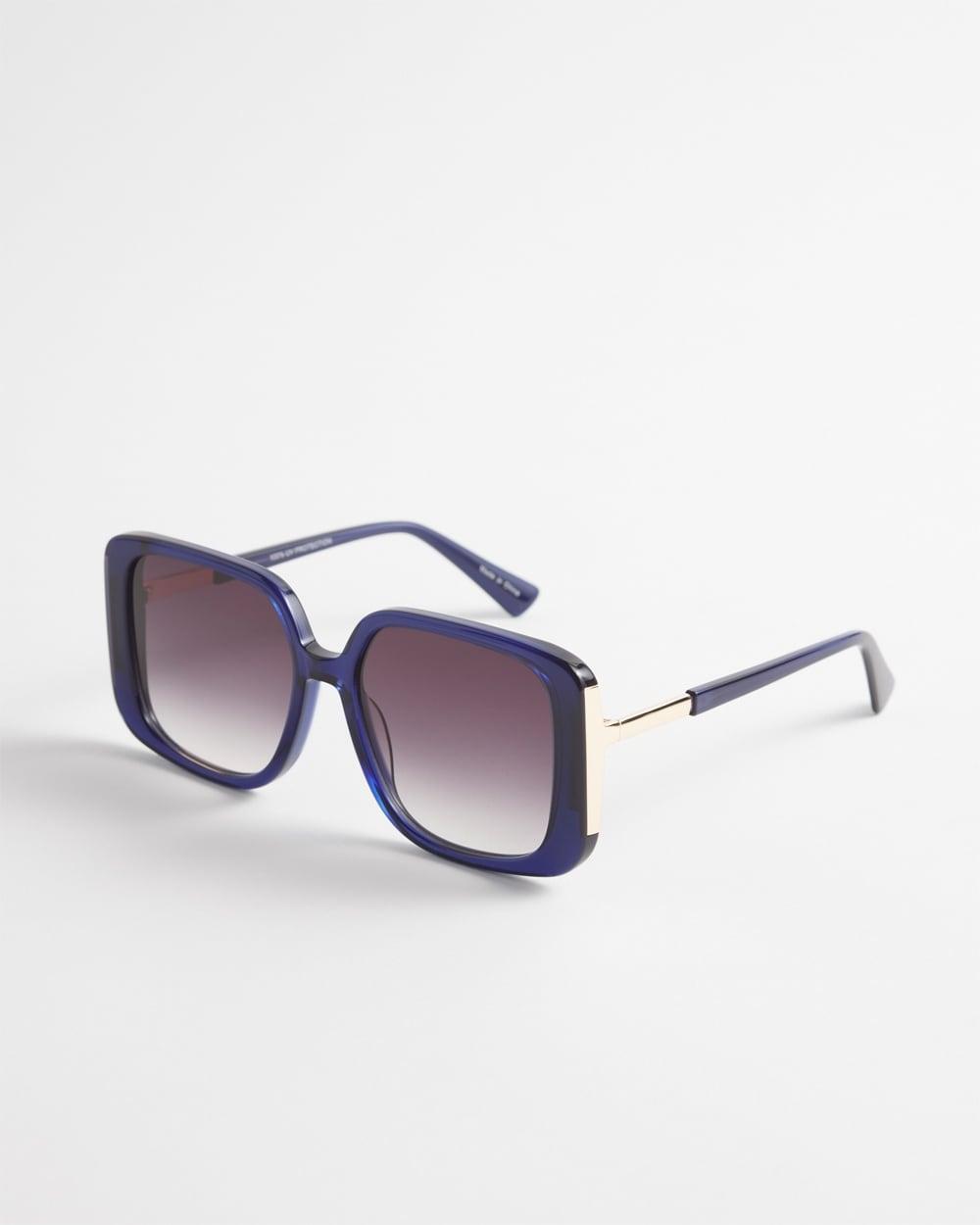 Chico's Navy Square Sunglasses Product Image