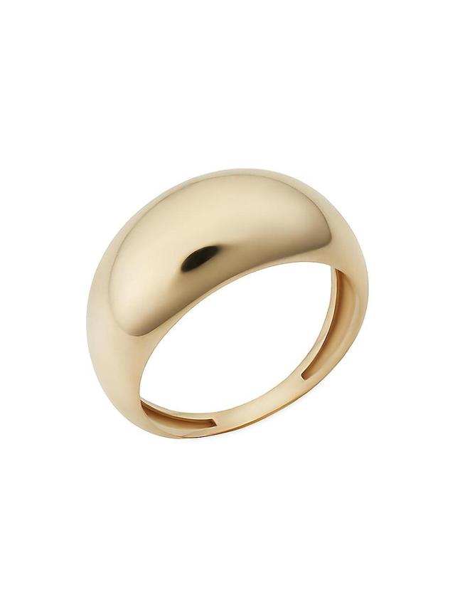 Womens 14K Yellow Gold The Archie Bold Ring Product Image