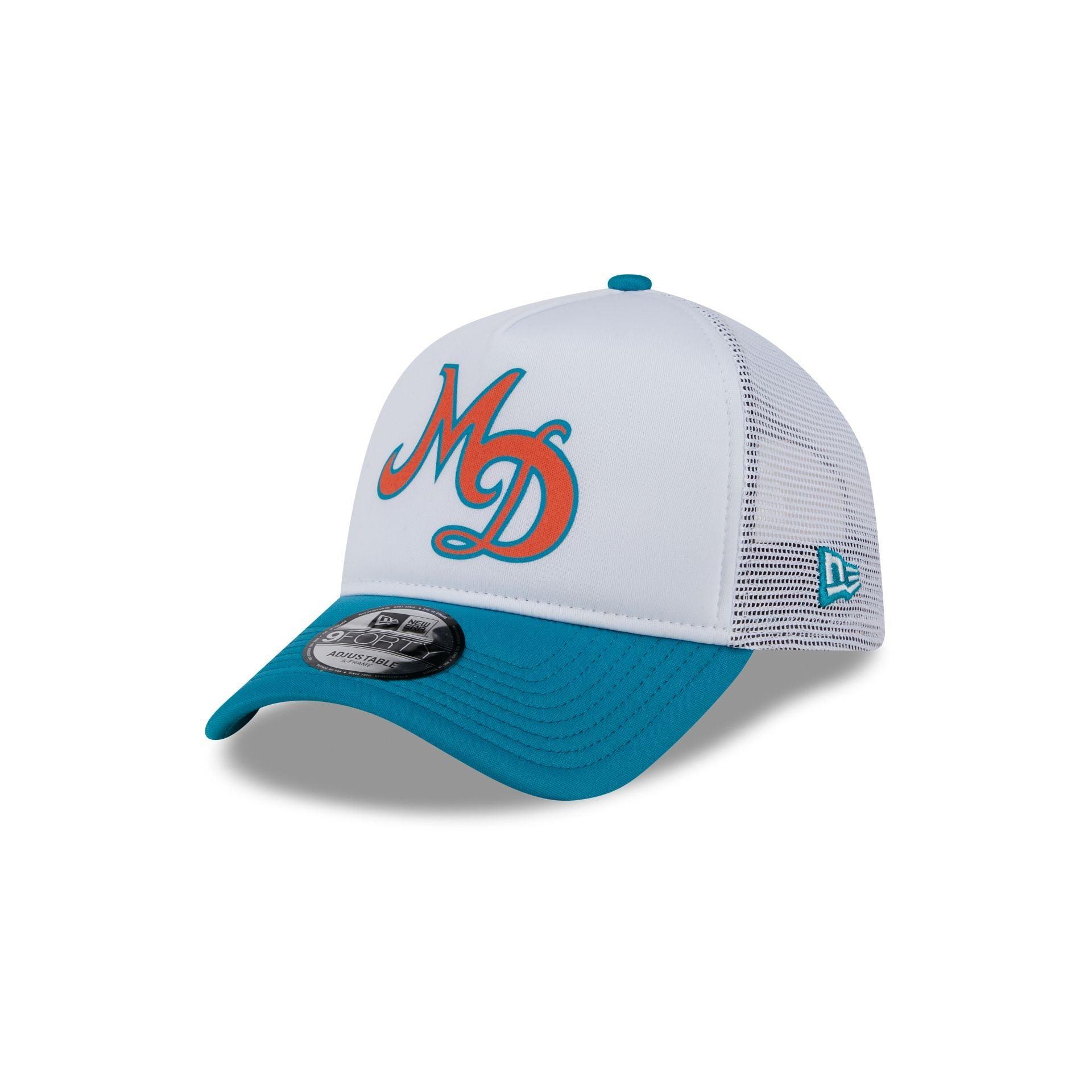 Miami Dolphins City Originals 9FORTY A-Frame Snapback Hat Male Product Image