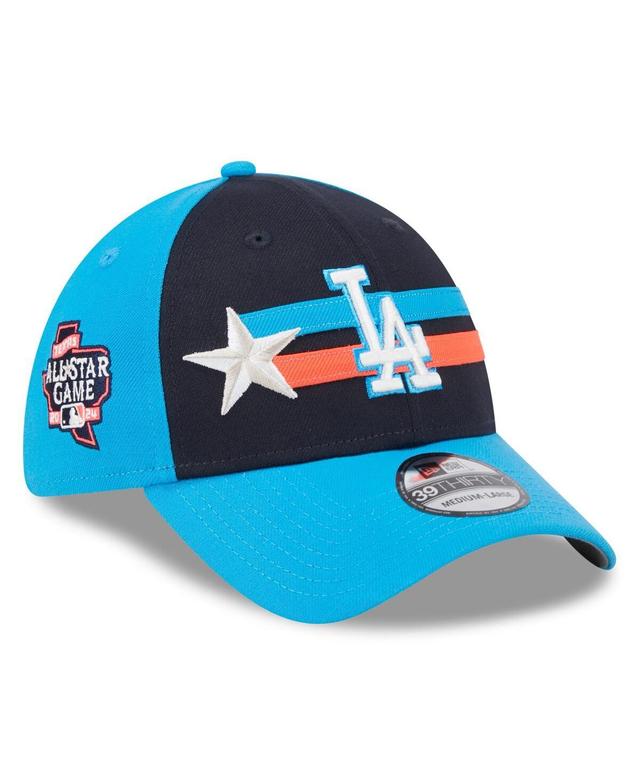 New Era Mens Navy Los Angeles Dodgers 2024 Mlb All-Star Game 39THIRTY Flex Hat Product Image