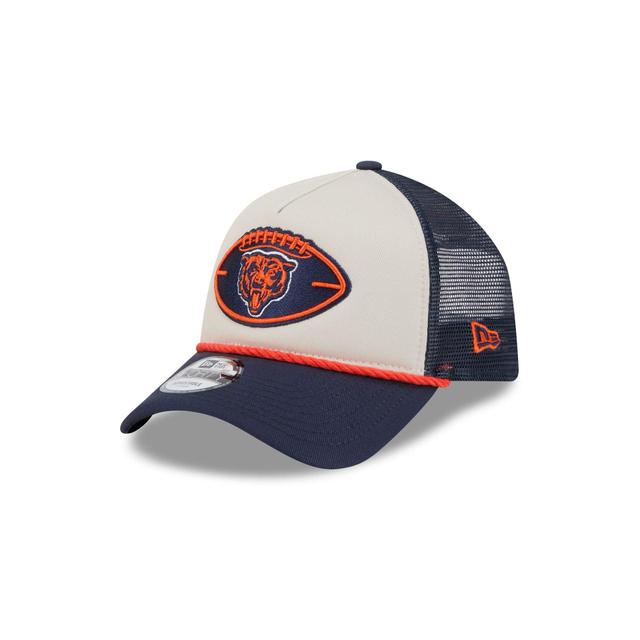 Chicago Bears 2024 Historic Sideline 9FORTY A-Frame Snapback Hat Male Product Image