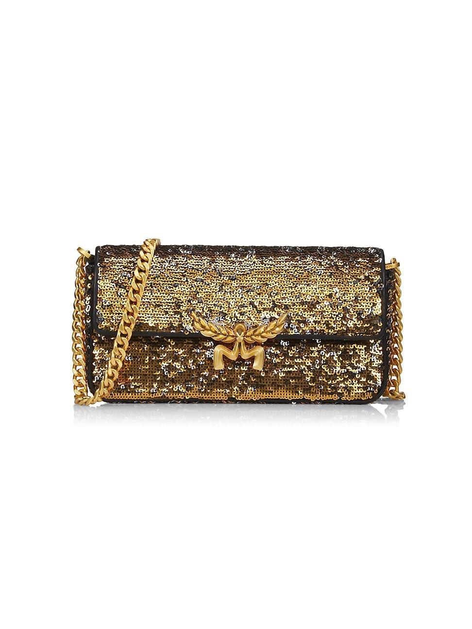 Womens Himmel Sequined Shoulder Bag Product Image