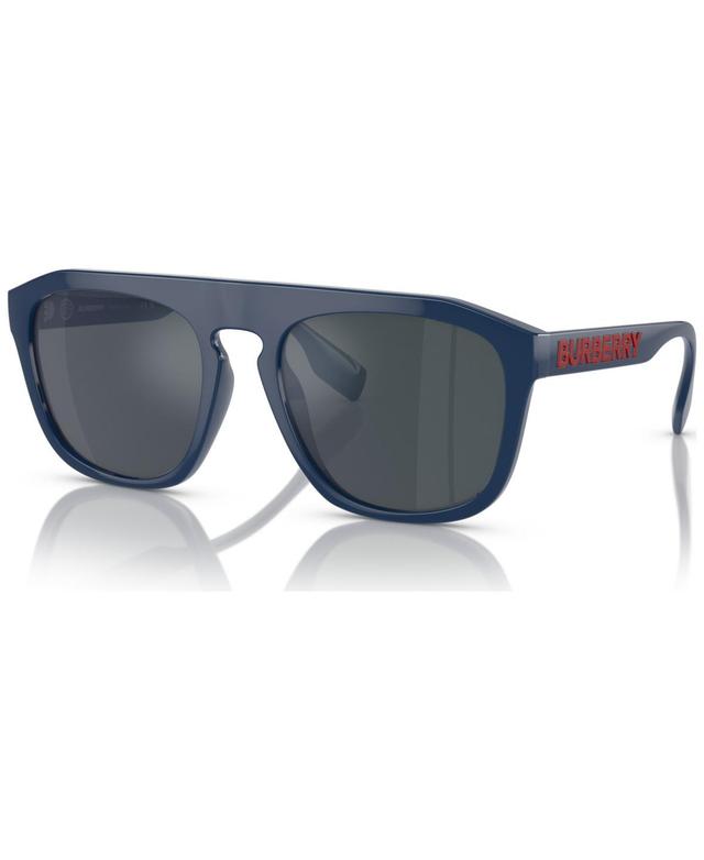 BURBERRY Men's Wren Sunglasses, Be4396u57-x 57 In Blue Product Image