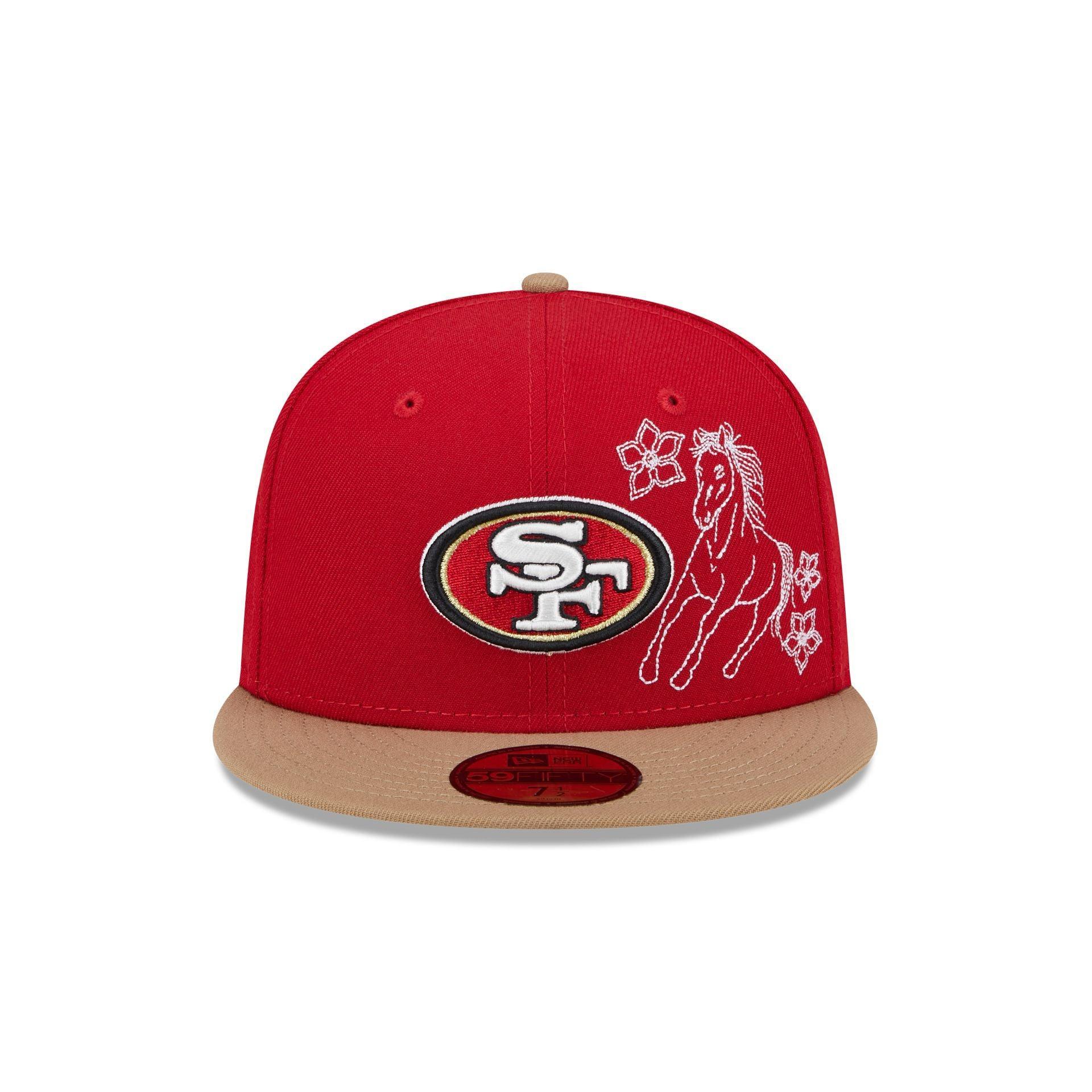 San Francisco 49ers Western Khaki 59FIFTY Fitted Hat Male Product Image