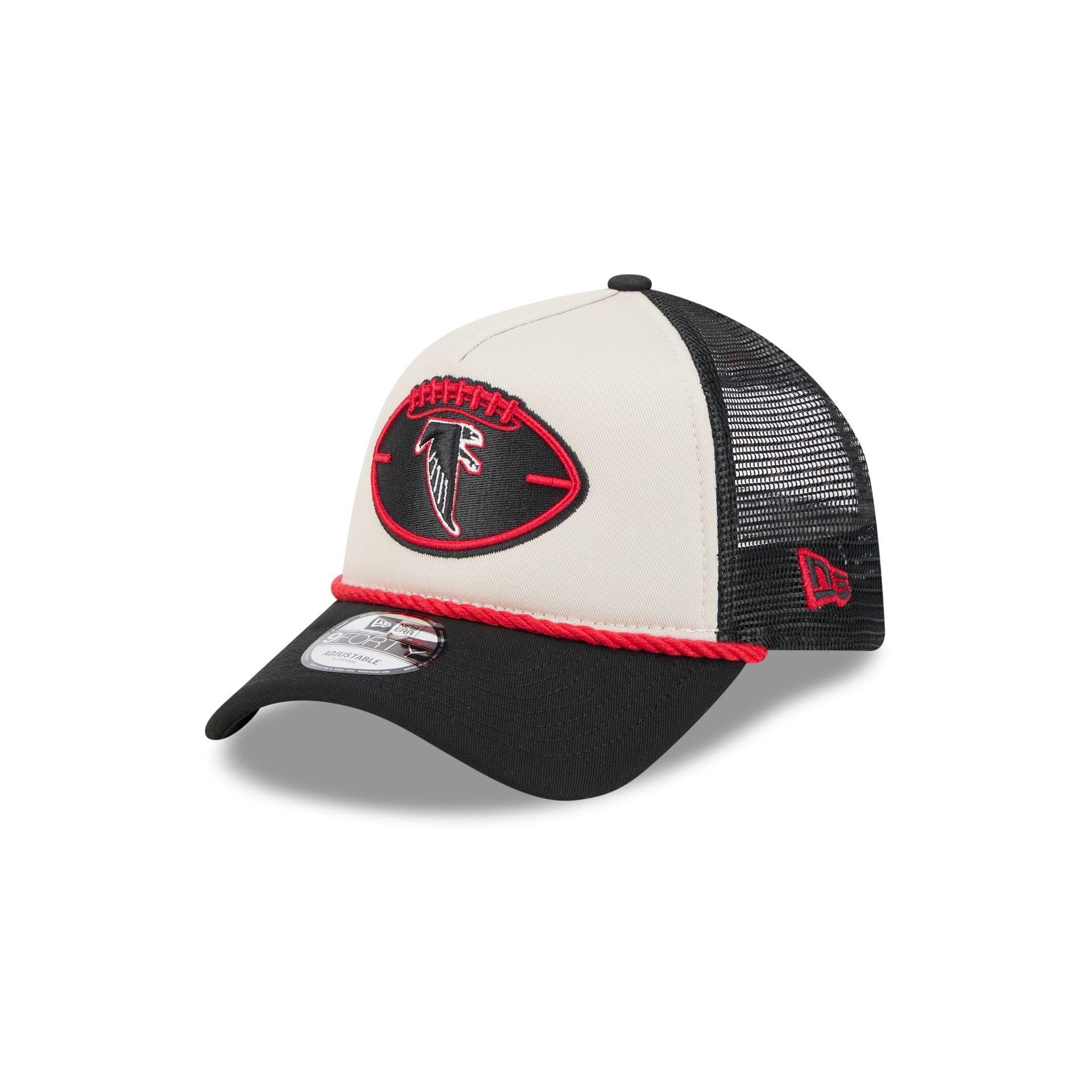 Atlanta Falcons 2024 Historic Sideline 9FORTY A-Frame Snapback Hat Male Product Image