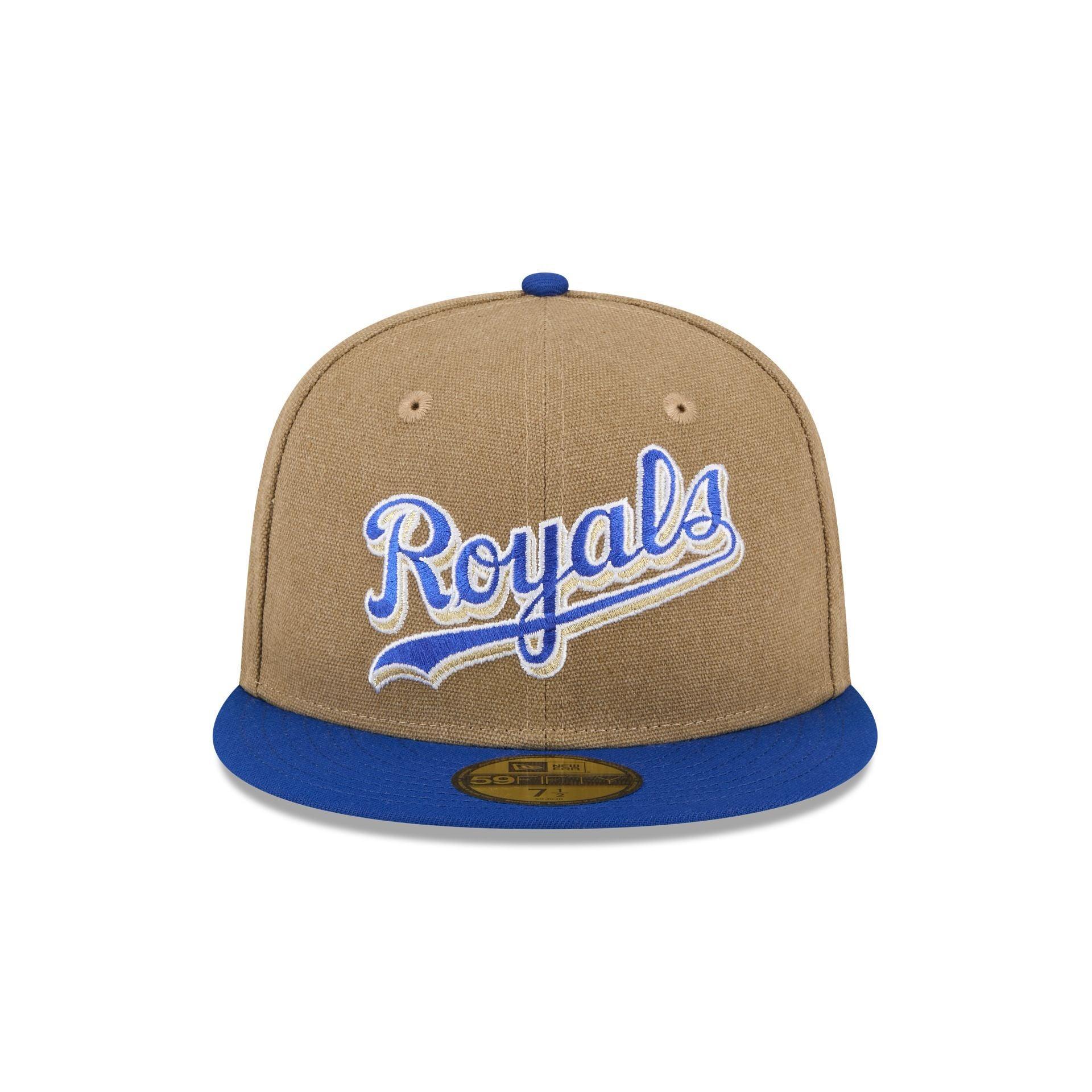 Milwaukee Brewers Canvas Crown 59FIFTY Fitted Hat Male Product Image