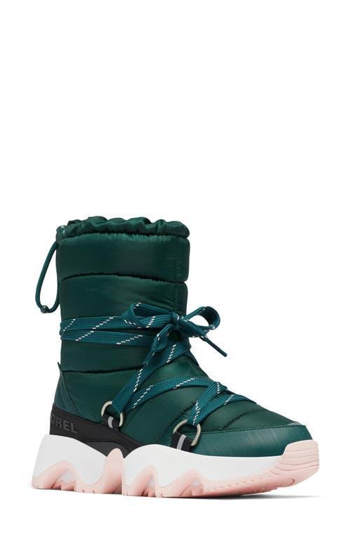 SOREL Kinetic Impact NXT Boot Waterproof (Midnight Teal/Vintage Pink) Women's Boots Product Image