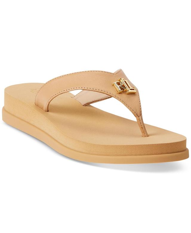 Lauren Ralph Lauren Regina Sandal (Buff) Women's Sandals Product Image