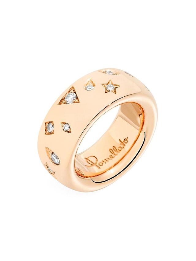 Iconica 18K Rose Gold & Diamond Ring Product Image